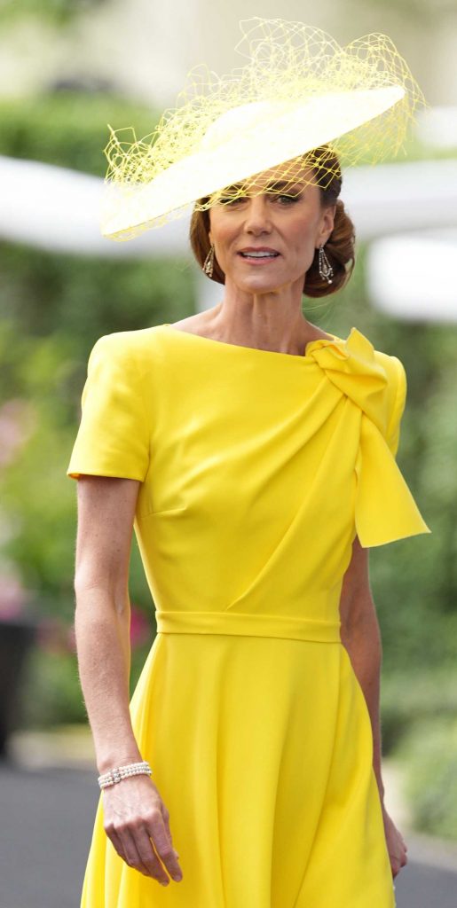 Kate Middleton in a Yellow Dress