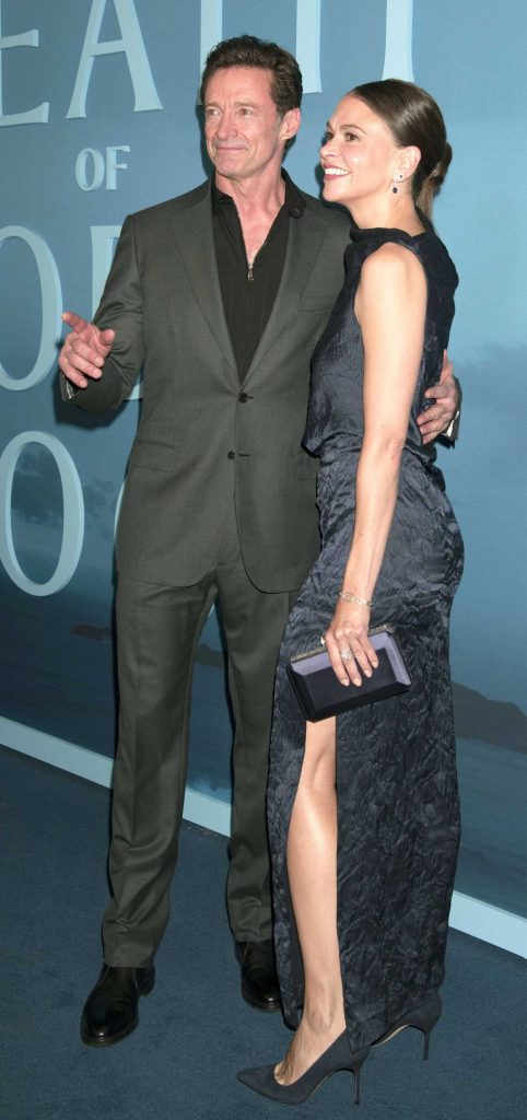 Sutton Foster and Hugh Jackman