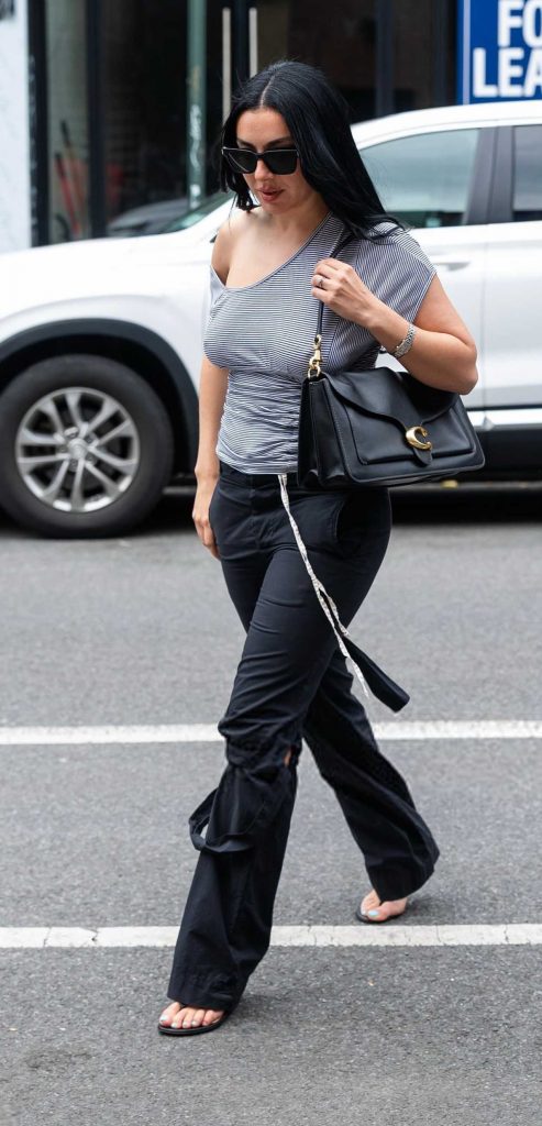 Charli XCX in a Black Pants