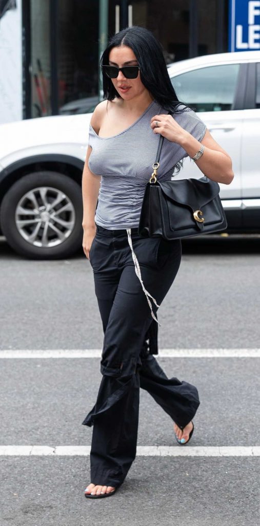 Charli XCX in a Black Pants