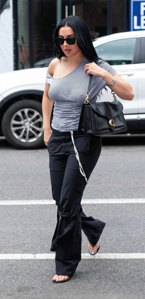 Charli XCX in a Black Pants