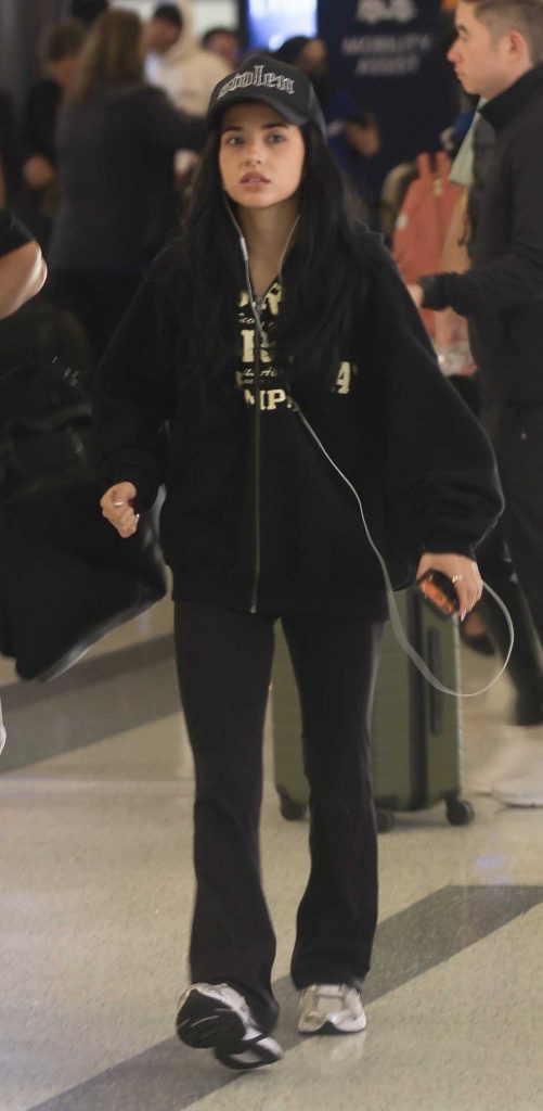 Becky G in a Black Cap