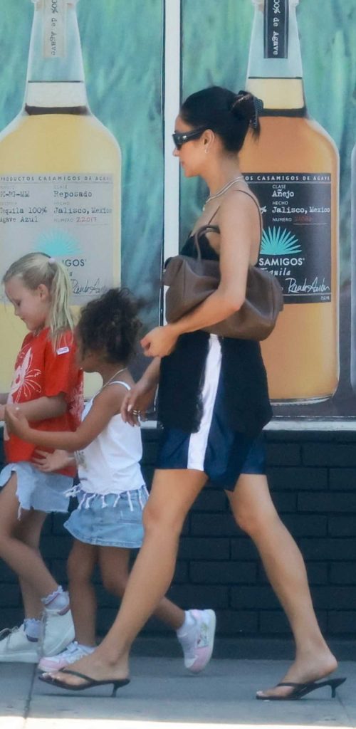 Shay Mitchell in a Black Top