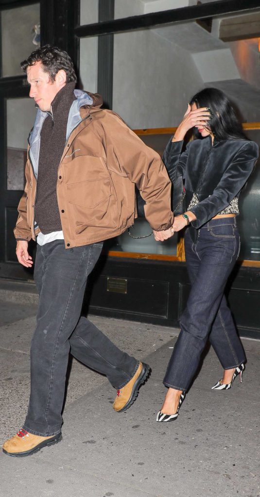 Dua Lipa in a Black Jacket