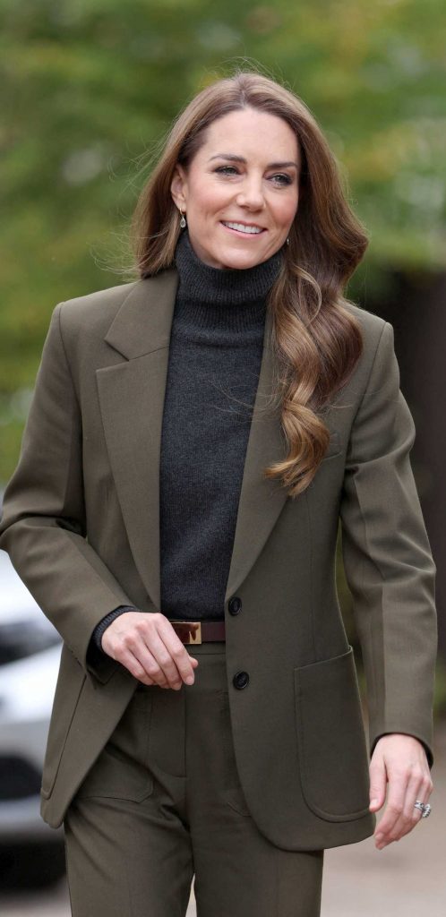 Kate Middleton in a Black Turtleneck