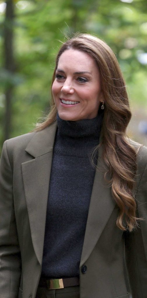 Kate Middleton in a Black Turtleneck