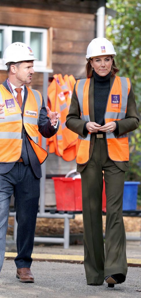 Kate Middleton in a Black Turtleneck