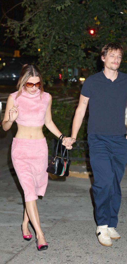 Millie Bobby Brown in a Pink Ensemble