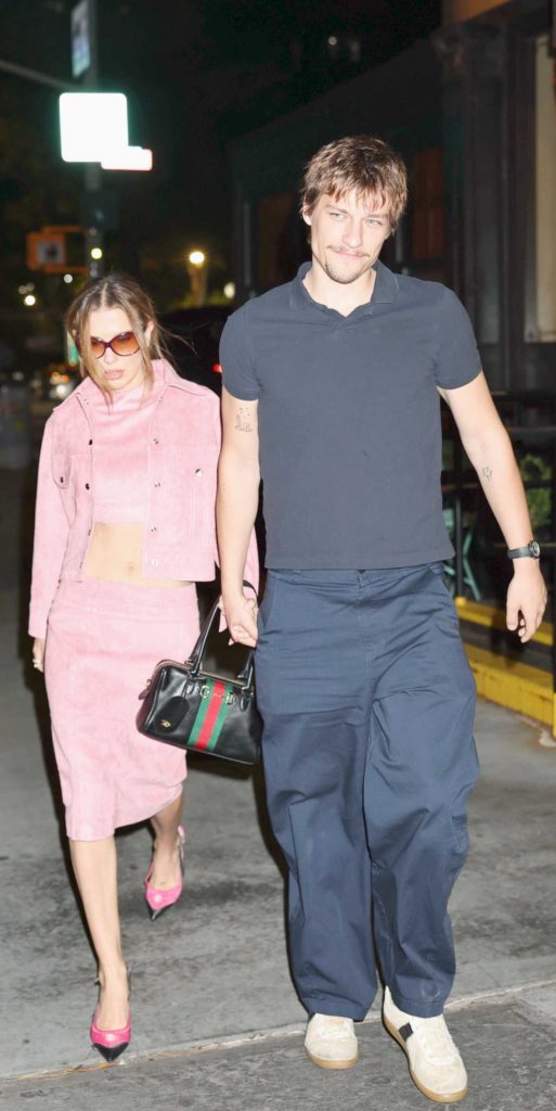 Millie Bobby Brown in a Pink Ensemble