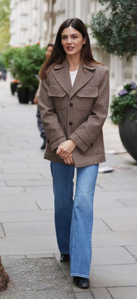 Monica Barbaro in a Blue Jeans