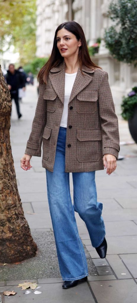 Monica Barbaro in a Blue Jeans
