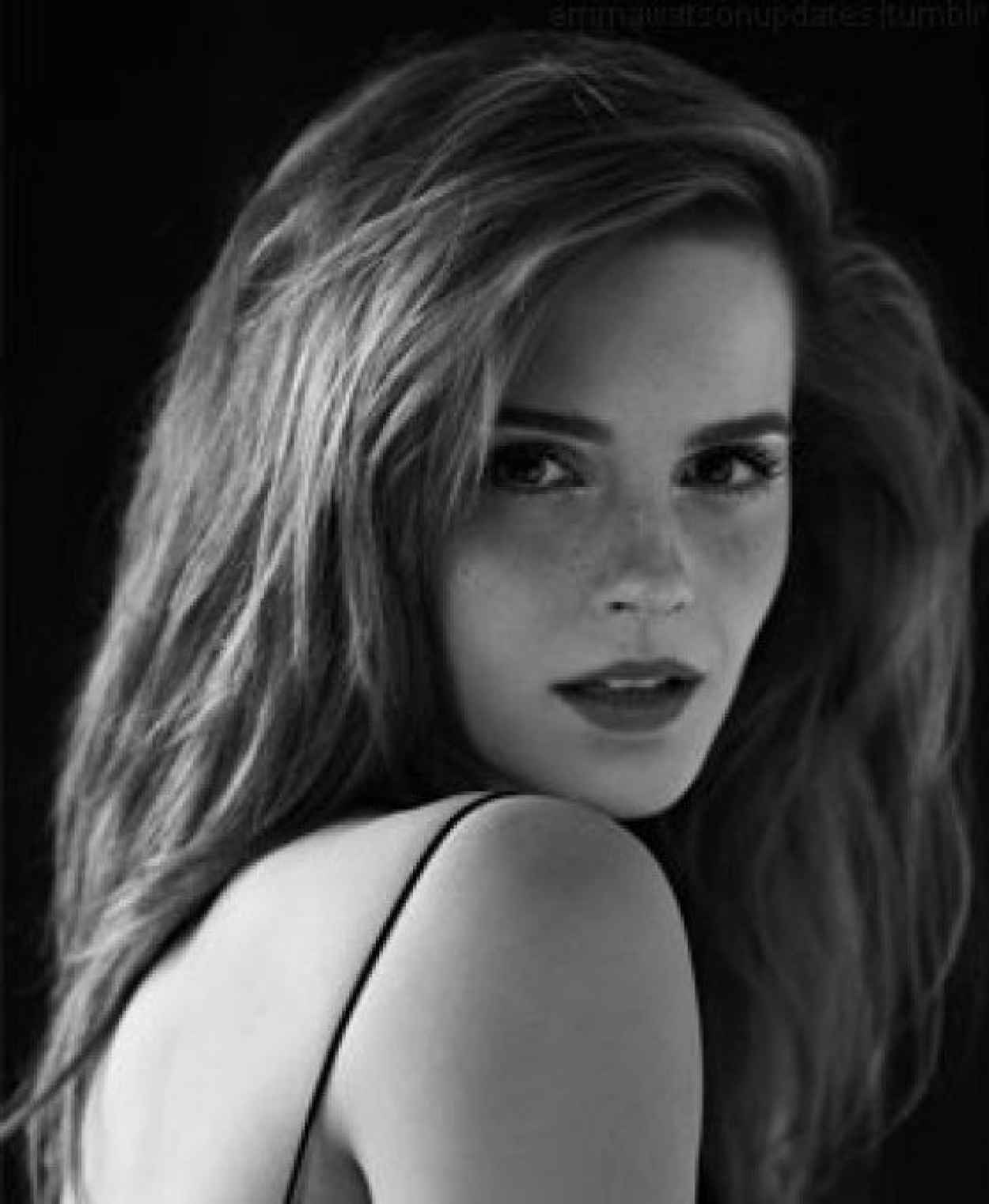 Emma Watson B&W Photoshoot 2015 – Celebsla.com