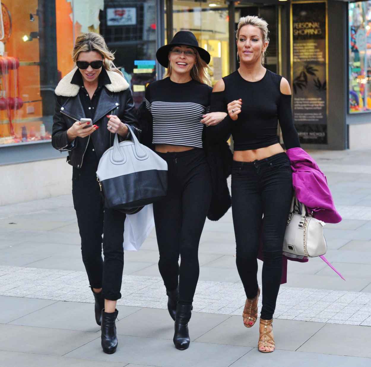 Abbey Clancy, Natalie Lowe & Iveta Lukosiute – Shopping in Manchester