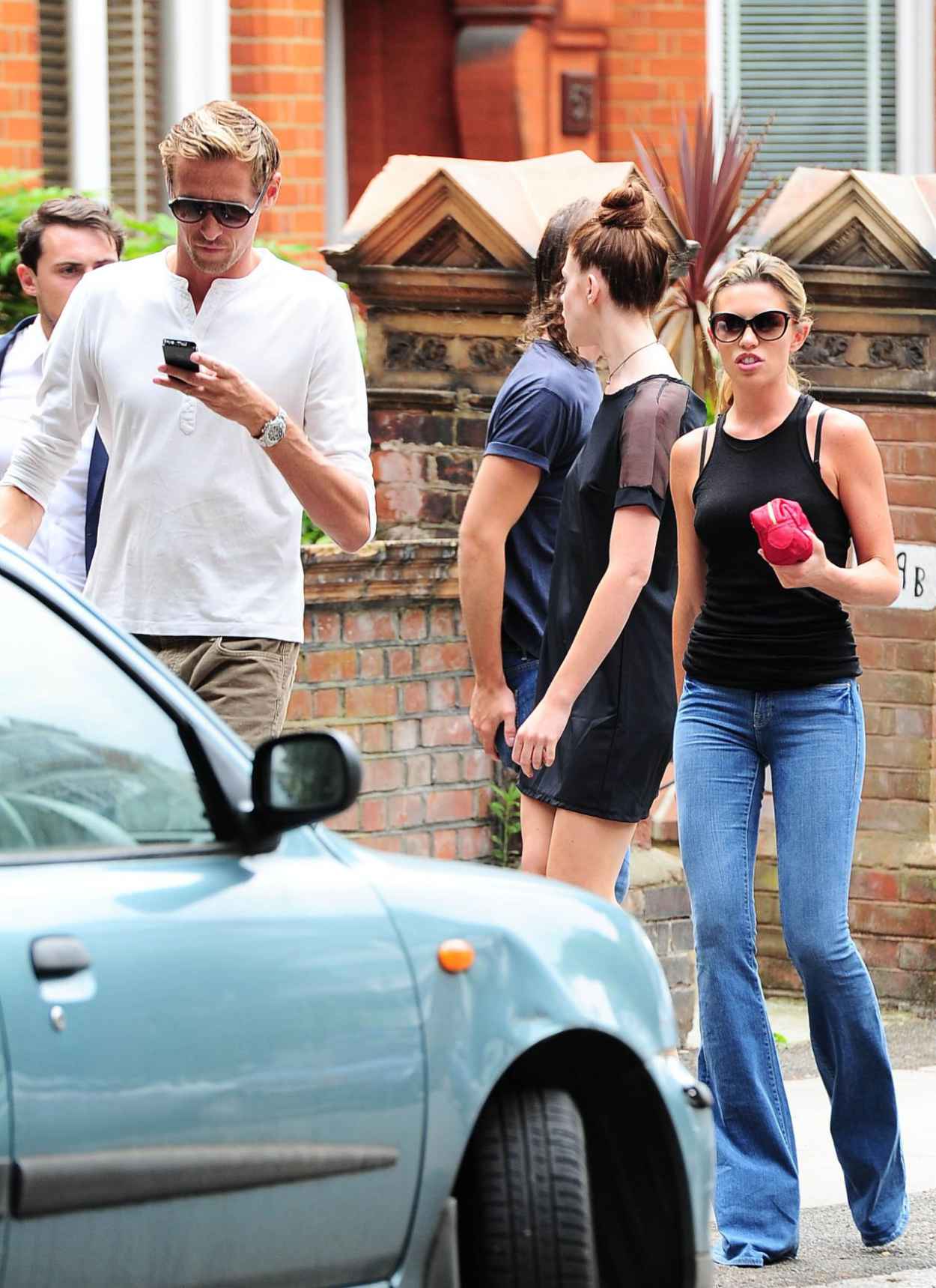 Abbey Clancy Street Style – London Candids – July 2015 – celebsla.com