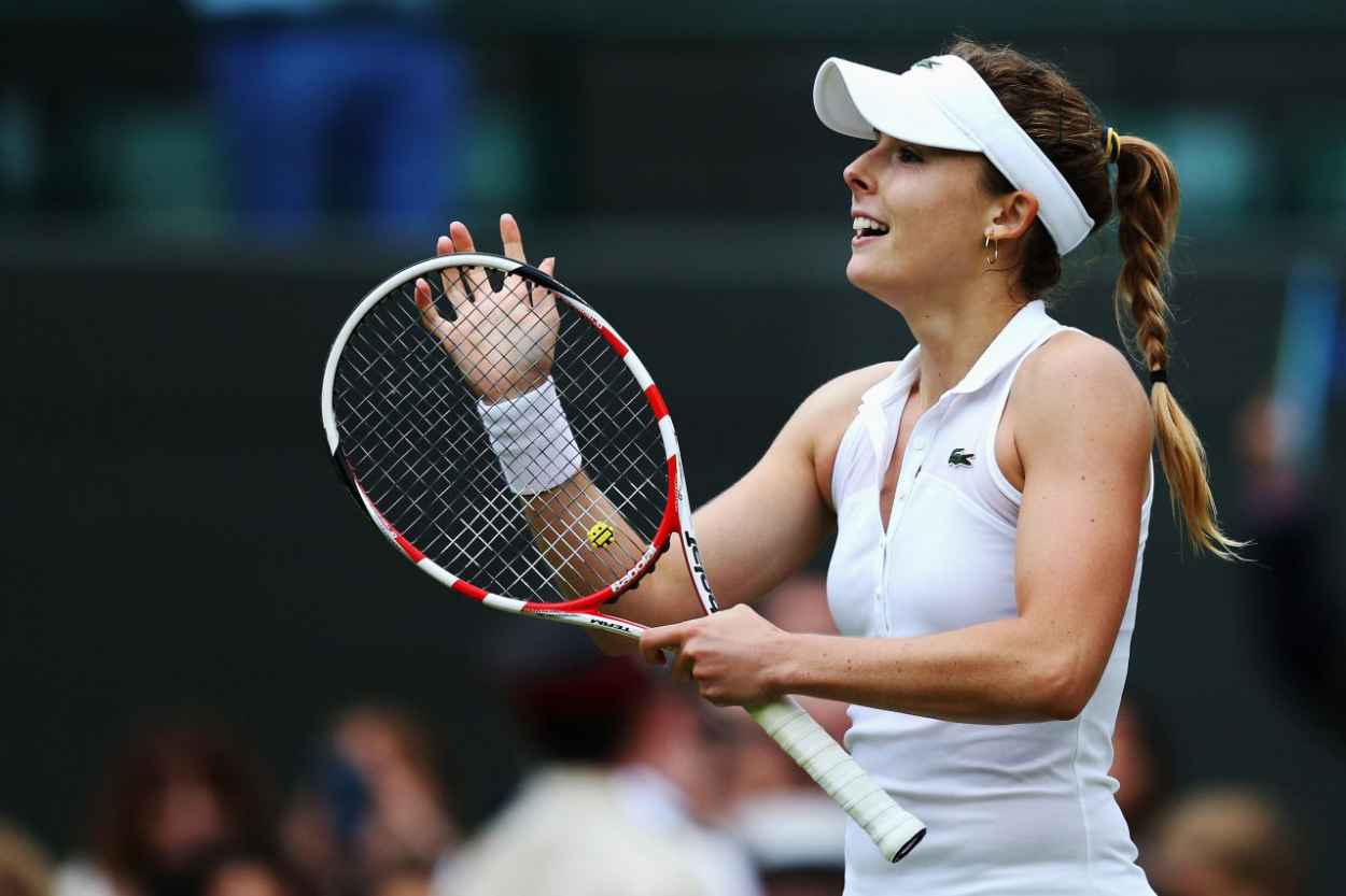 Alize Cornet Wimbledon Tennis Championships 2015 3rd Round – celebsla.com