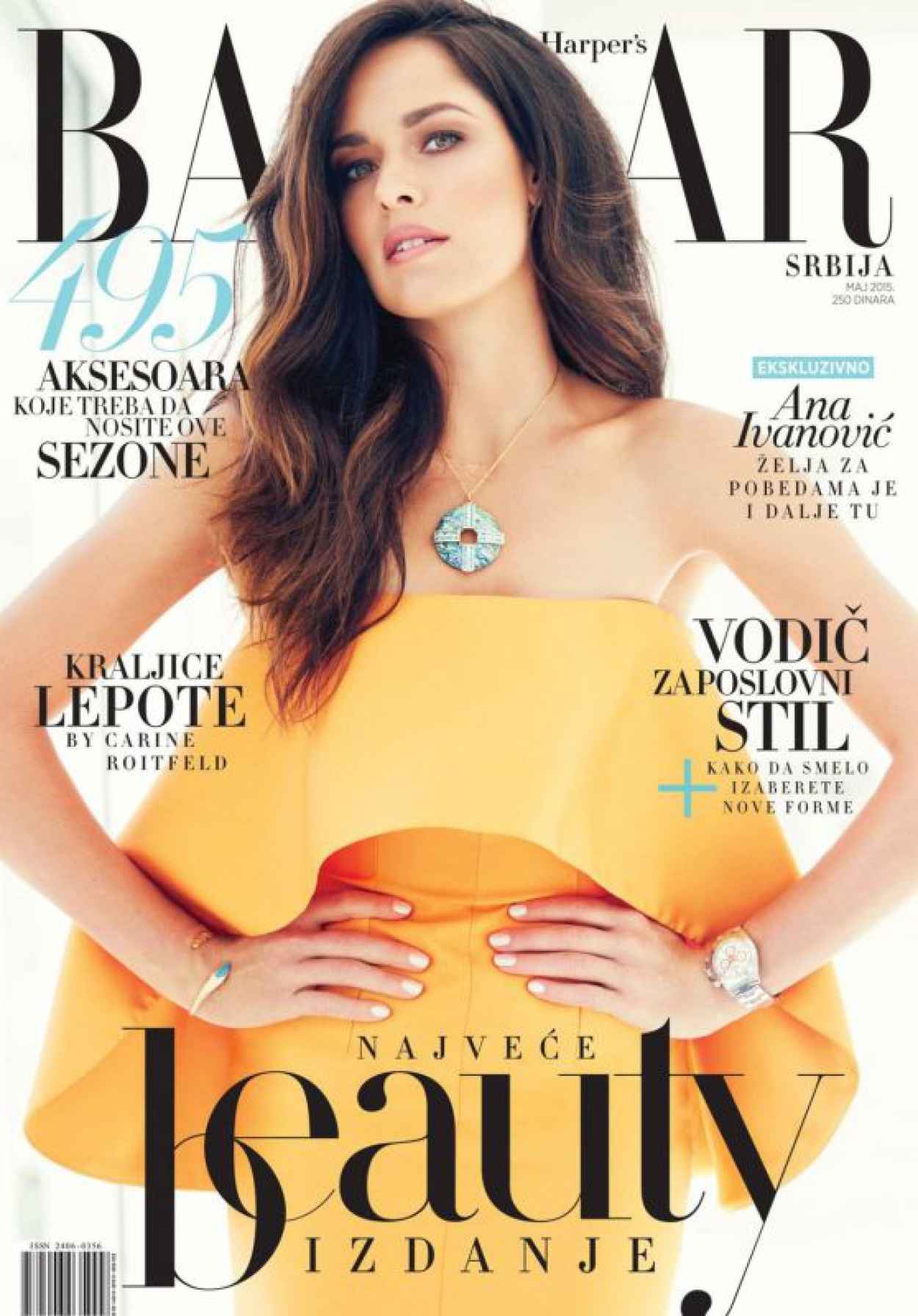 Ana Ivanovic - Harpers Bazaar Magazine (Serbia) May 2015 Issue-1