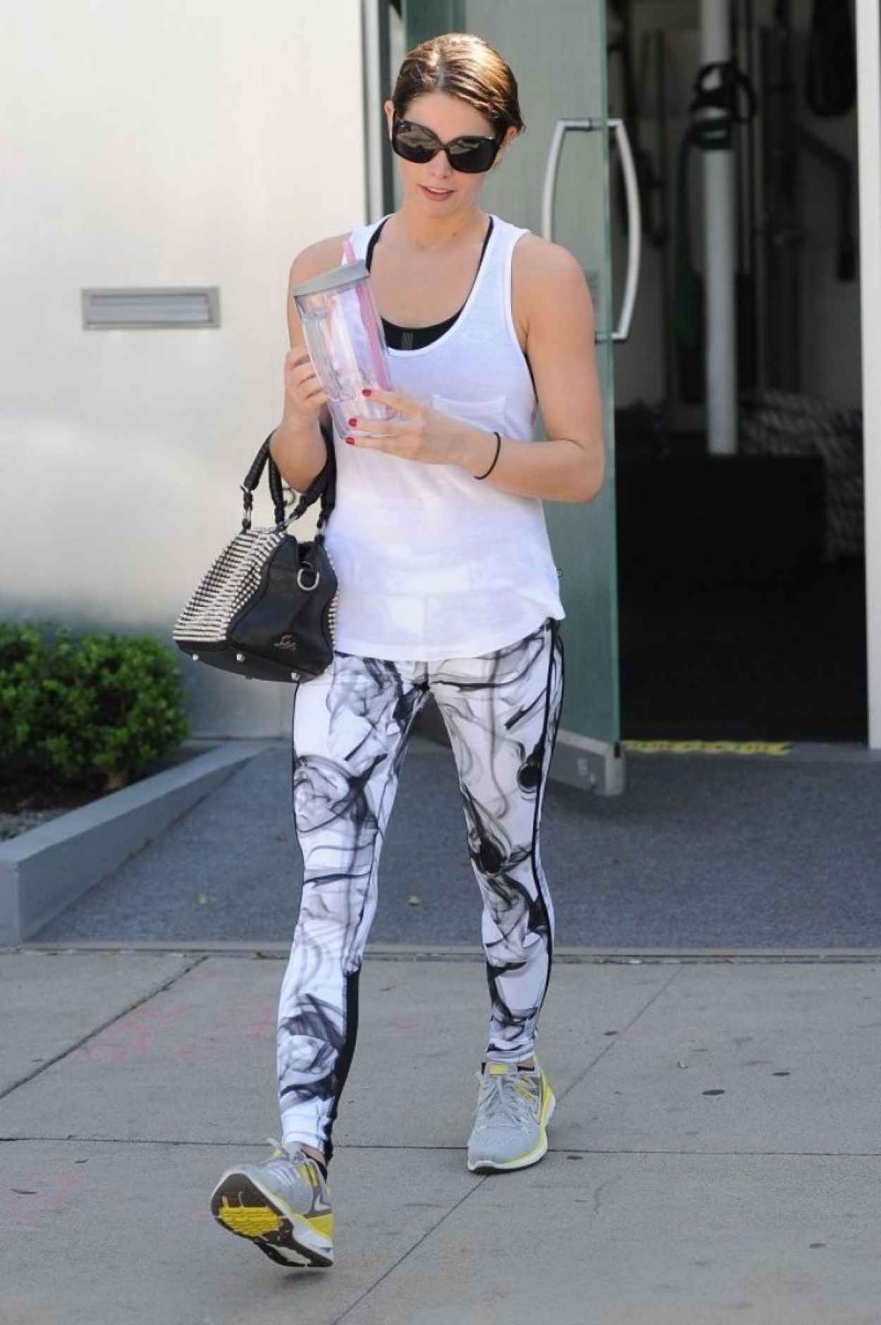 Ashley Greene in Hot Leggings – Leaving the Gym in West Hollywood ...