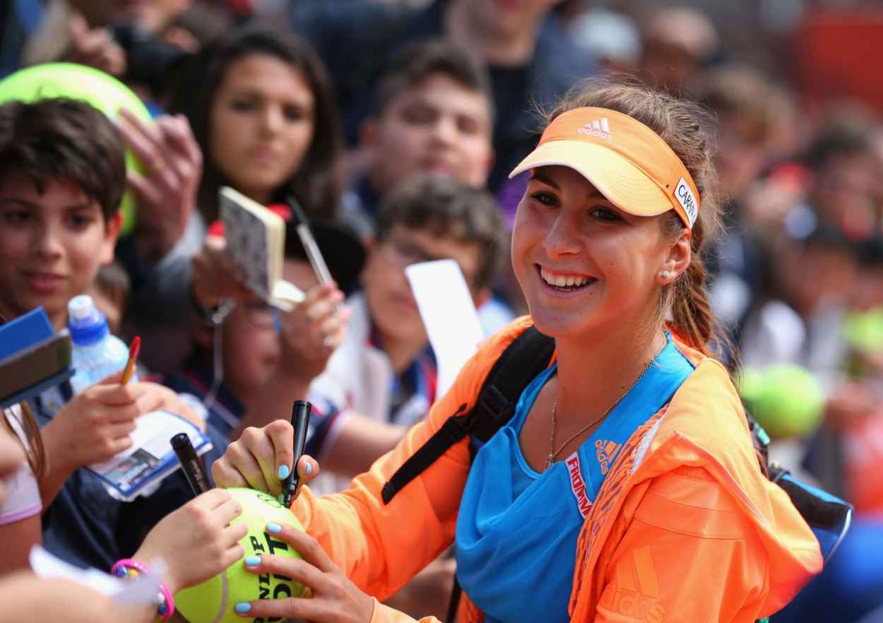 Belinda Bencic – Italian Open 2015 in Rome – Round 1 – celebsla.com