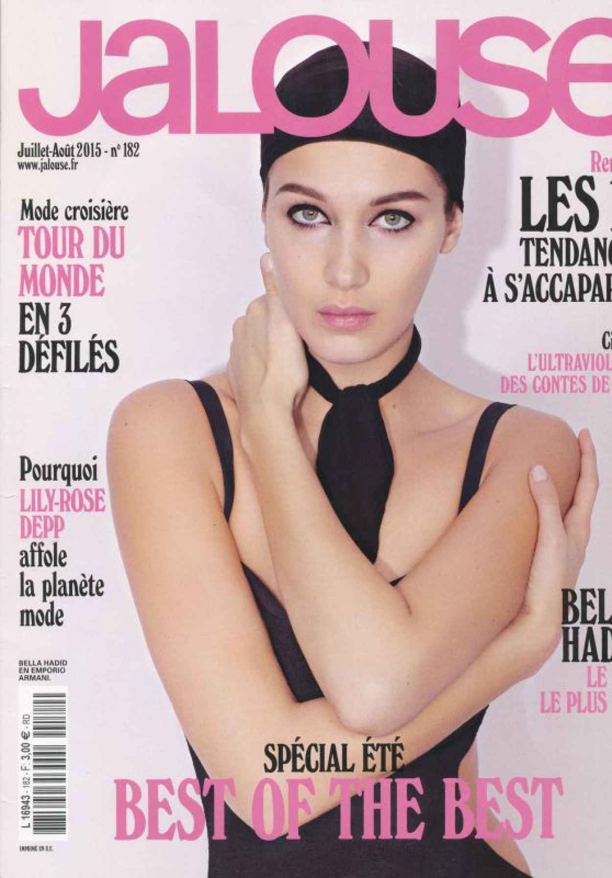 Bella Hadid - Jalouse Magazine July 2015-1