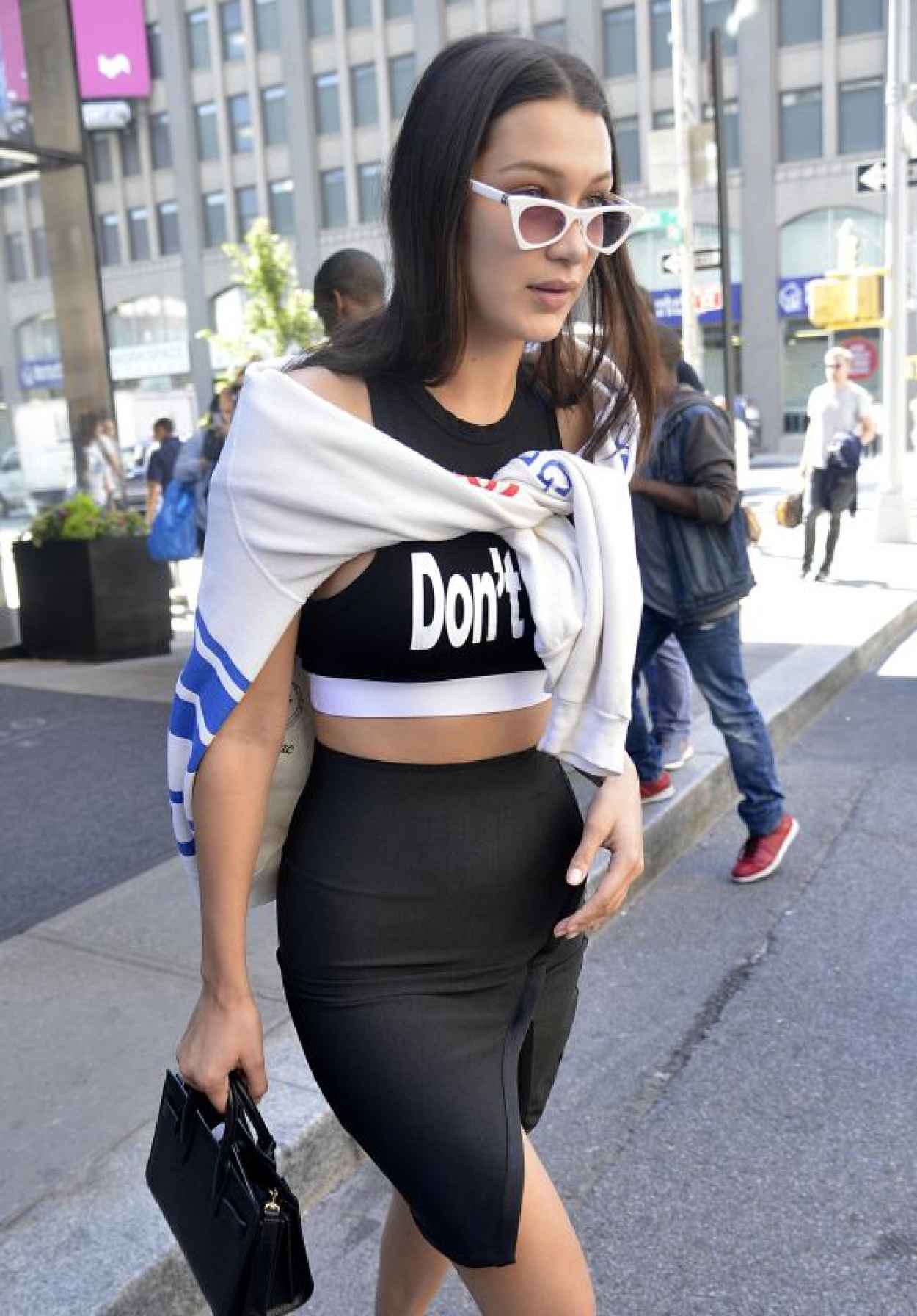 Bella Hadid Style - Out in NYC, September 2015-1