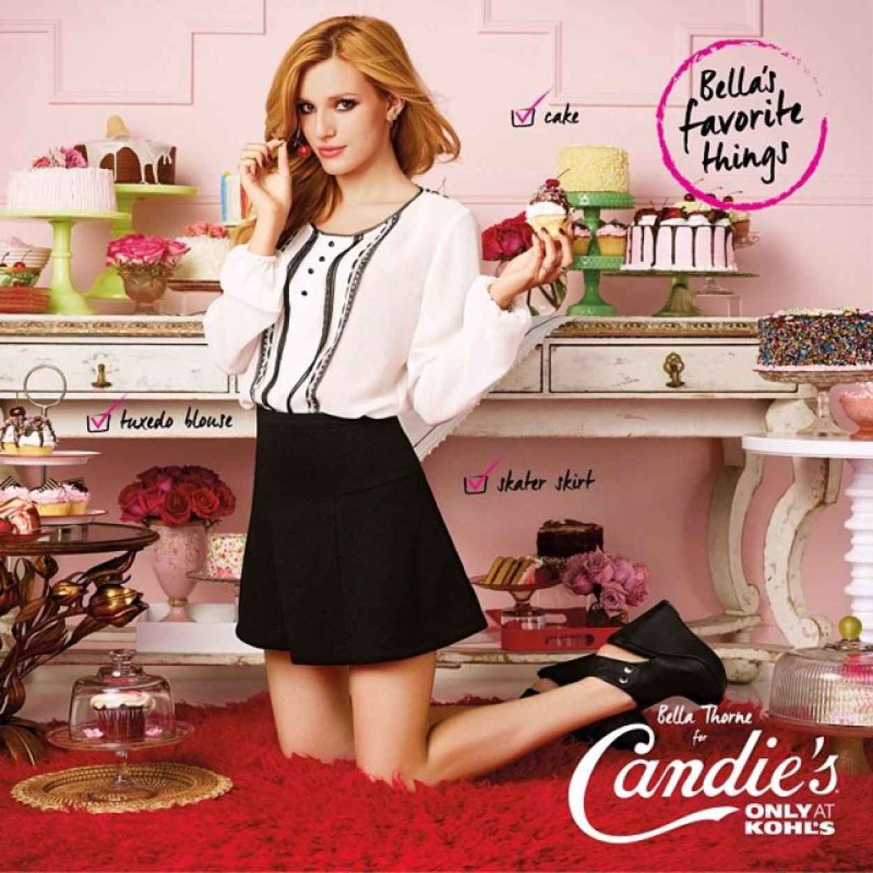 Bella thorne candies campaign