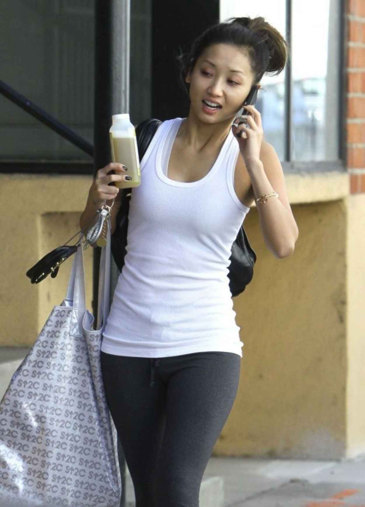 Brenda Song – Going to the Gym – Studio City, Feb. 2015 – celebsla.com