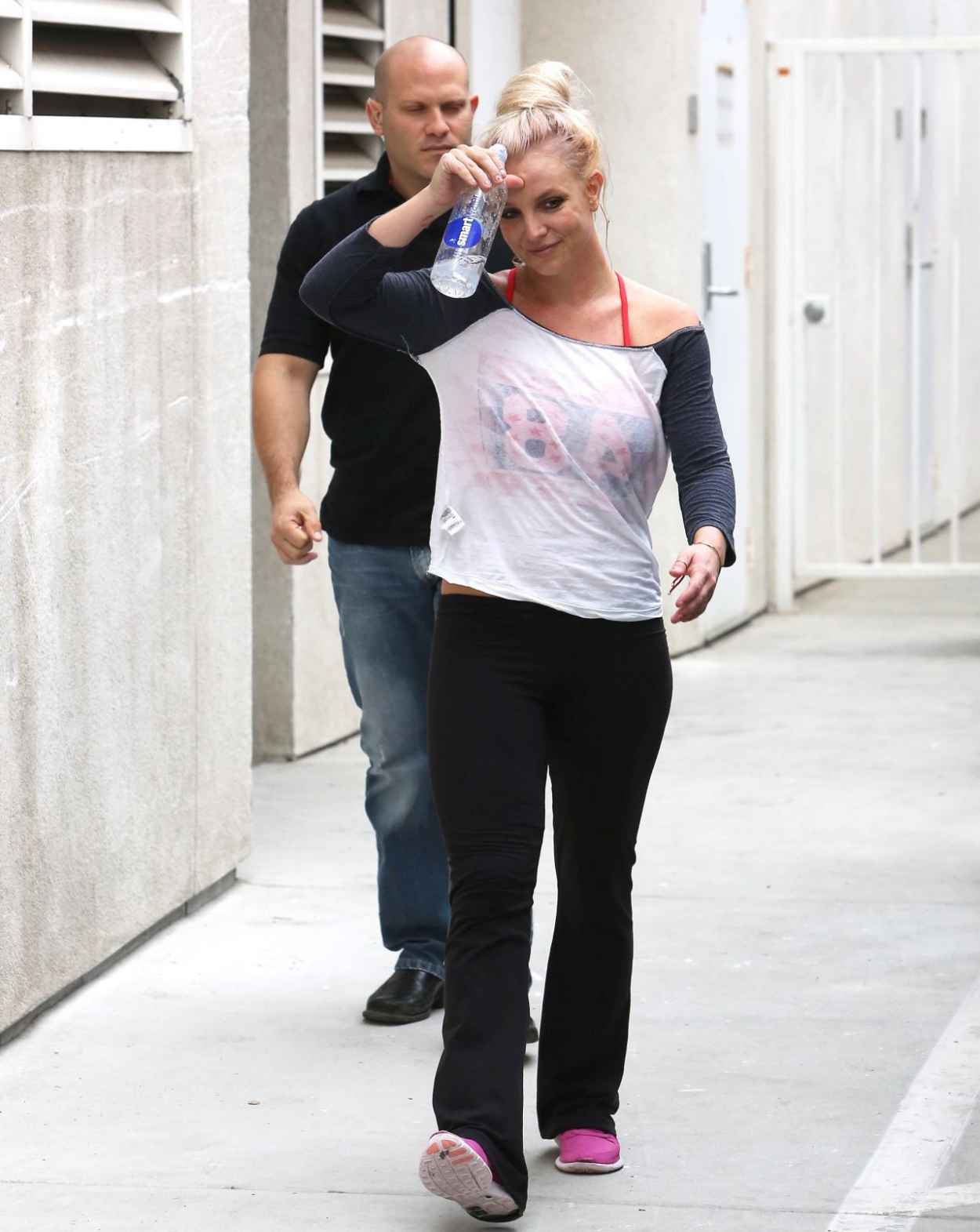 Britney Spears At a Gym in Thousand Oaks-1