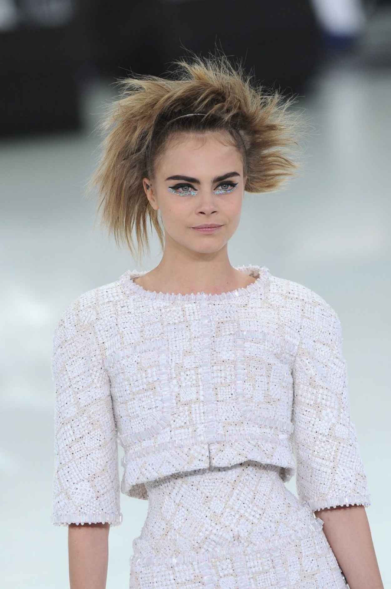 Cara Delevingne - Chanel Fashion Show in Paris, January 2015-1