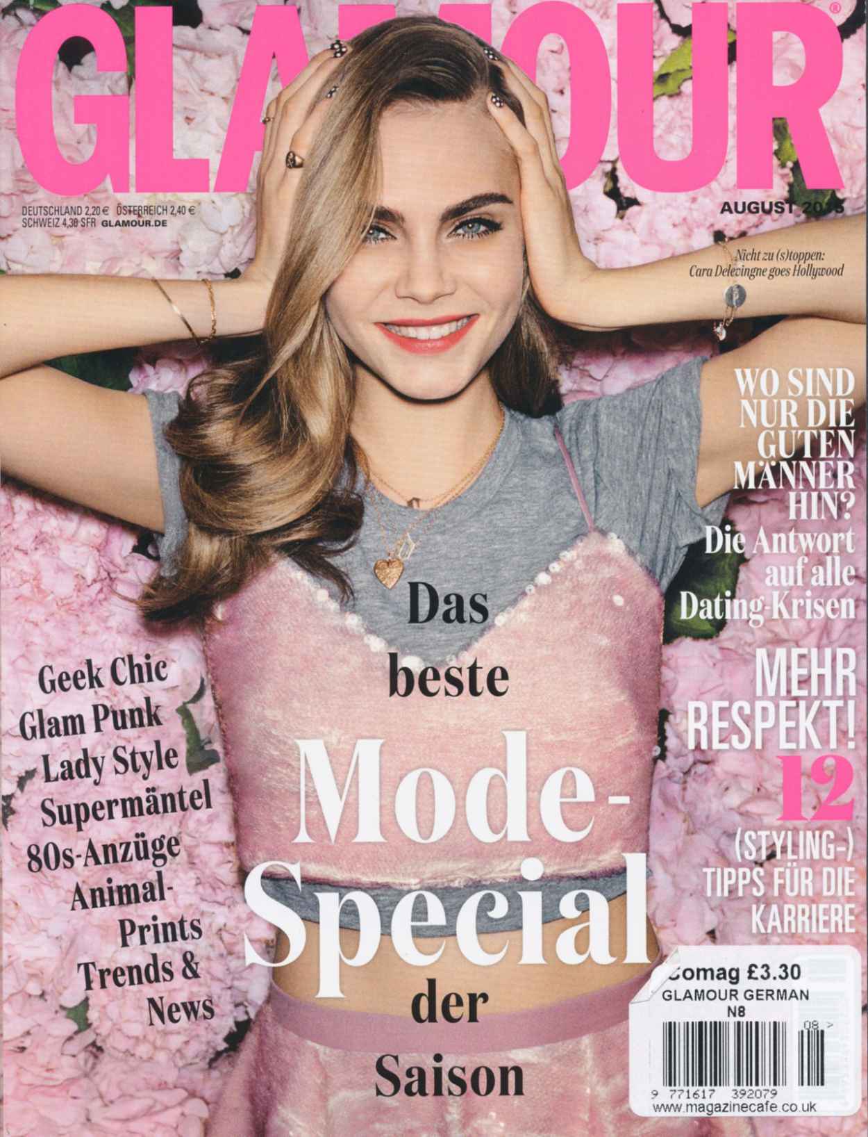 Cara Delevingne – Glamour Magazine Germany August 2015 Issue – celebsla.com