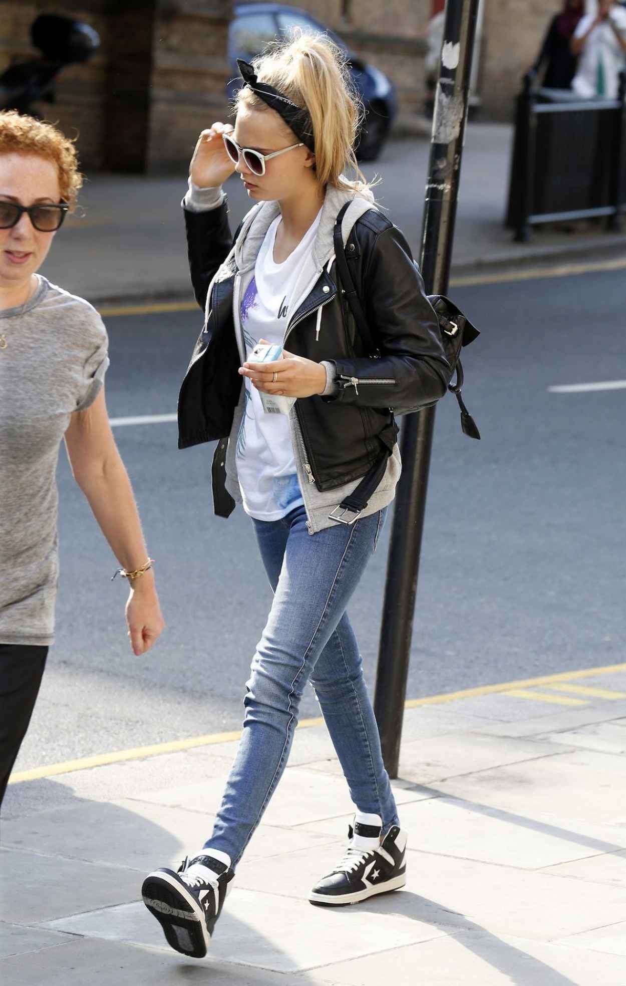 Cara Delevingne Street Style – Out in London – July 2015 – celebsla.com