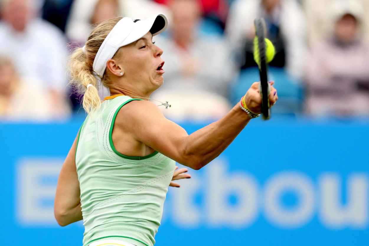 Caroline Wozniacki 2015 Aegon International at Devonshire Park in