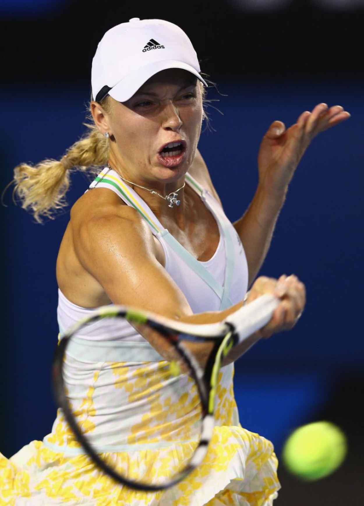 Caroline Wozniacki - Australian Open in Melbourne, January 16, 2015-1