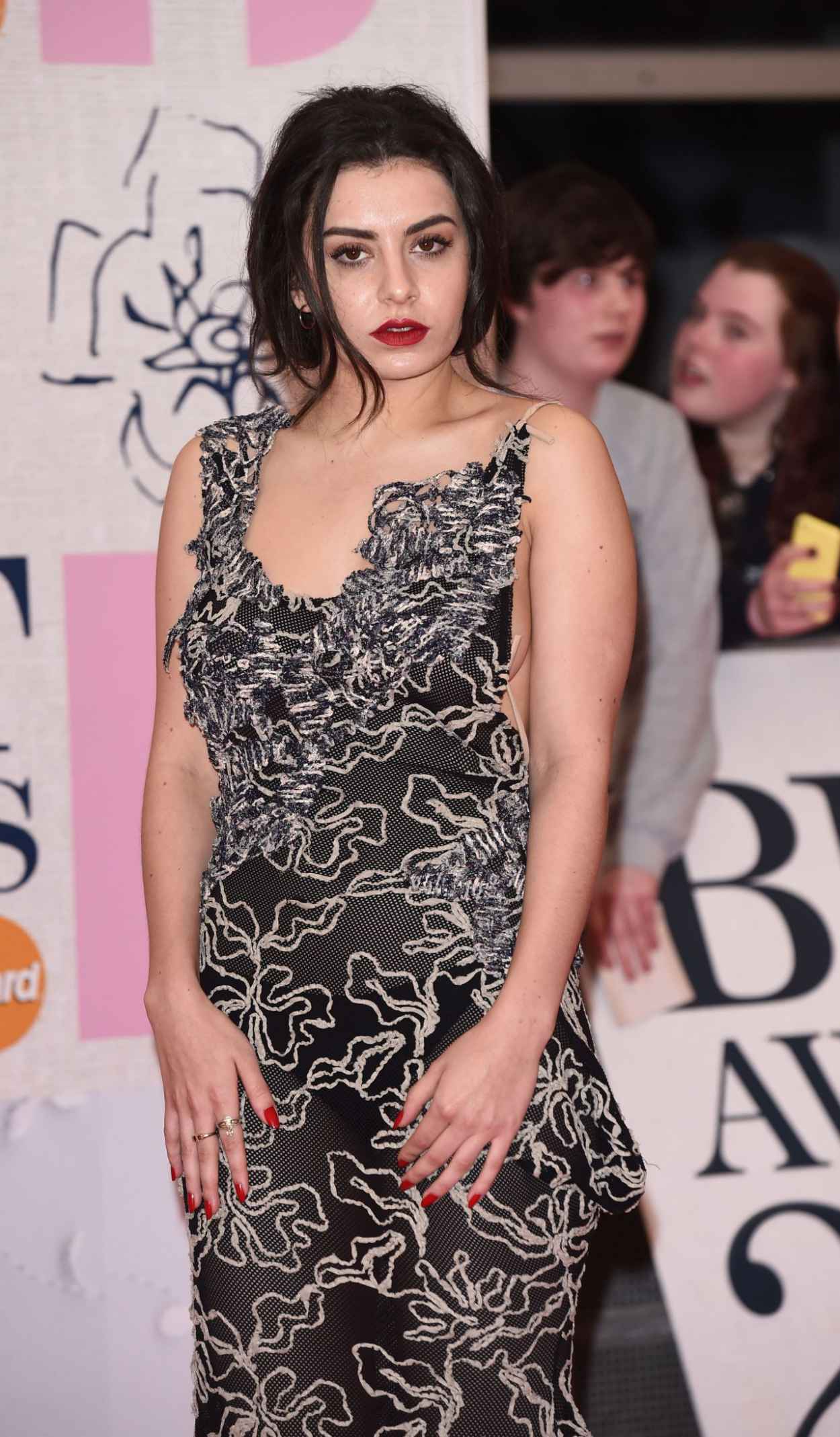 Charli XCX 2015 BRIT Awards in London