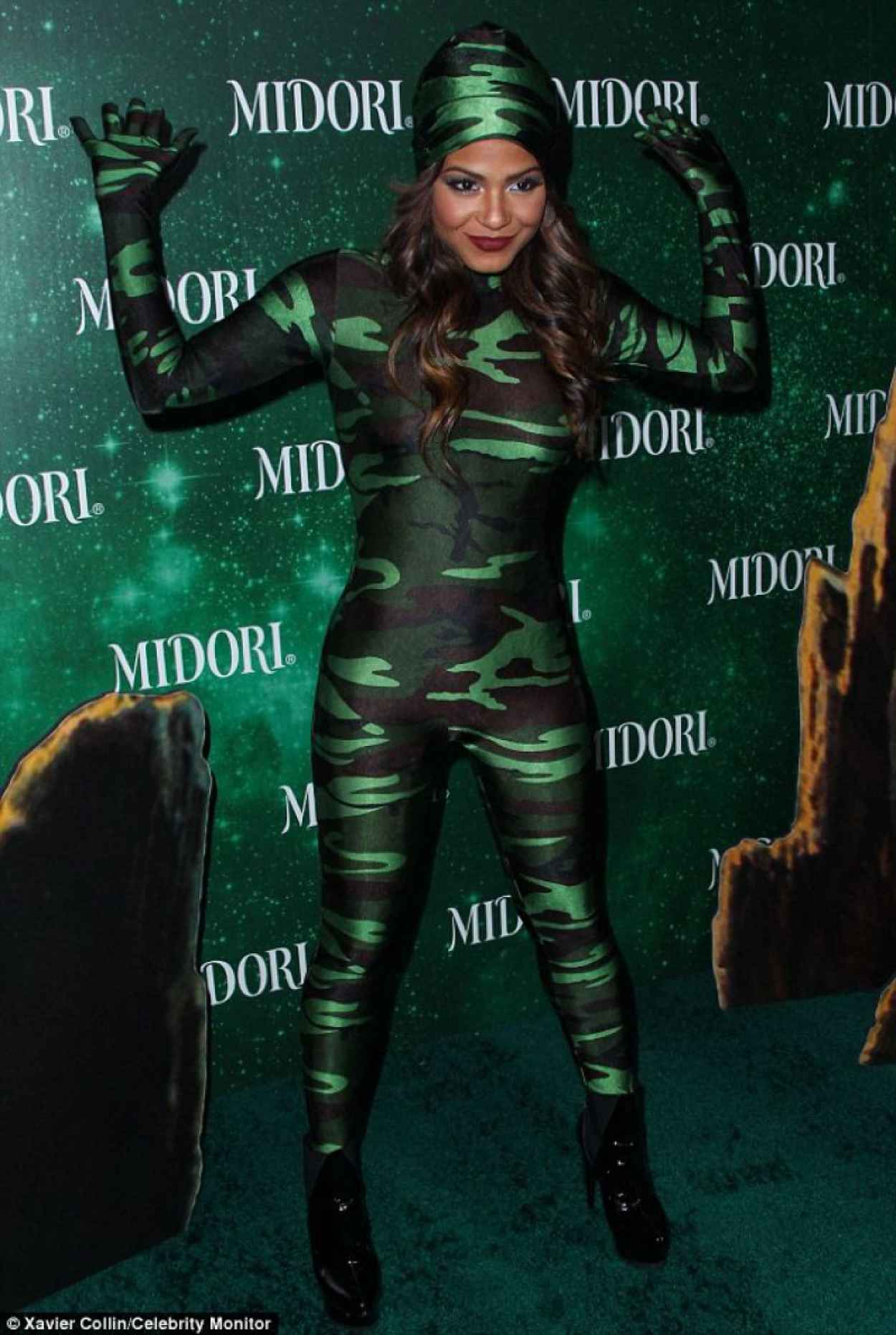 Christina Milian at 3rd Annual Midori Green Halloween Party-4