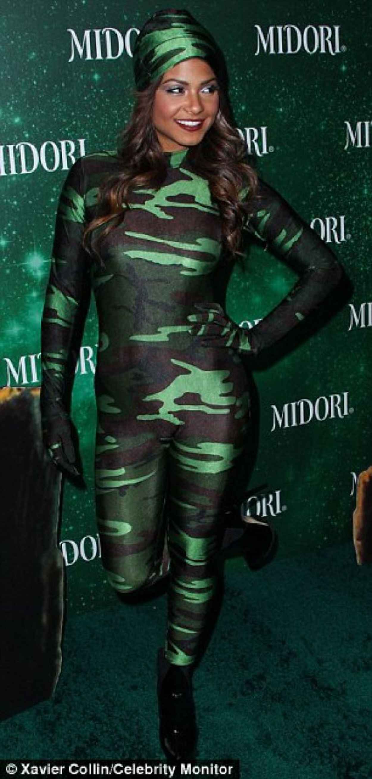 Christina Milian at 3rd Annual Midori Green Halloween Party-5