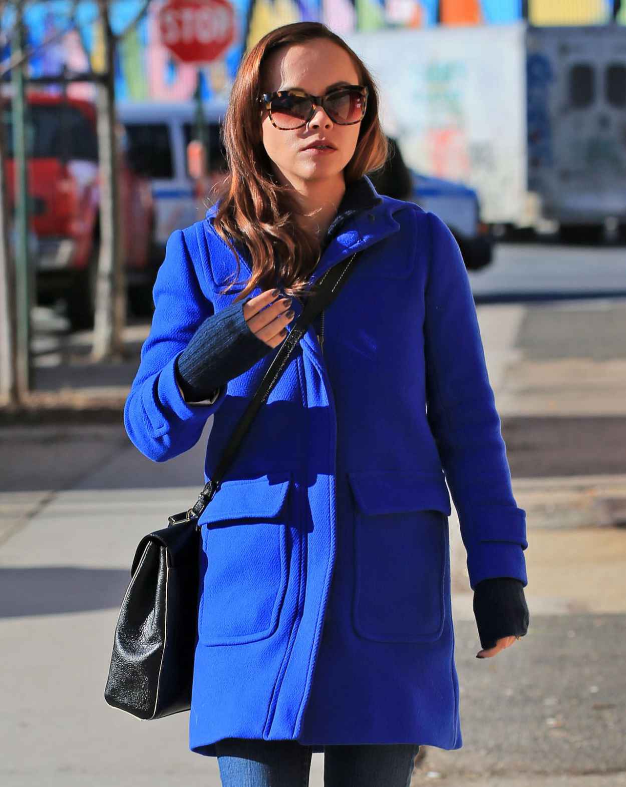 Christina Ricci Street Style – Out in New York City, January 2015 ...