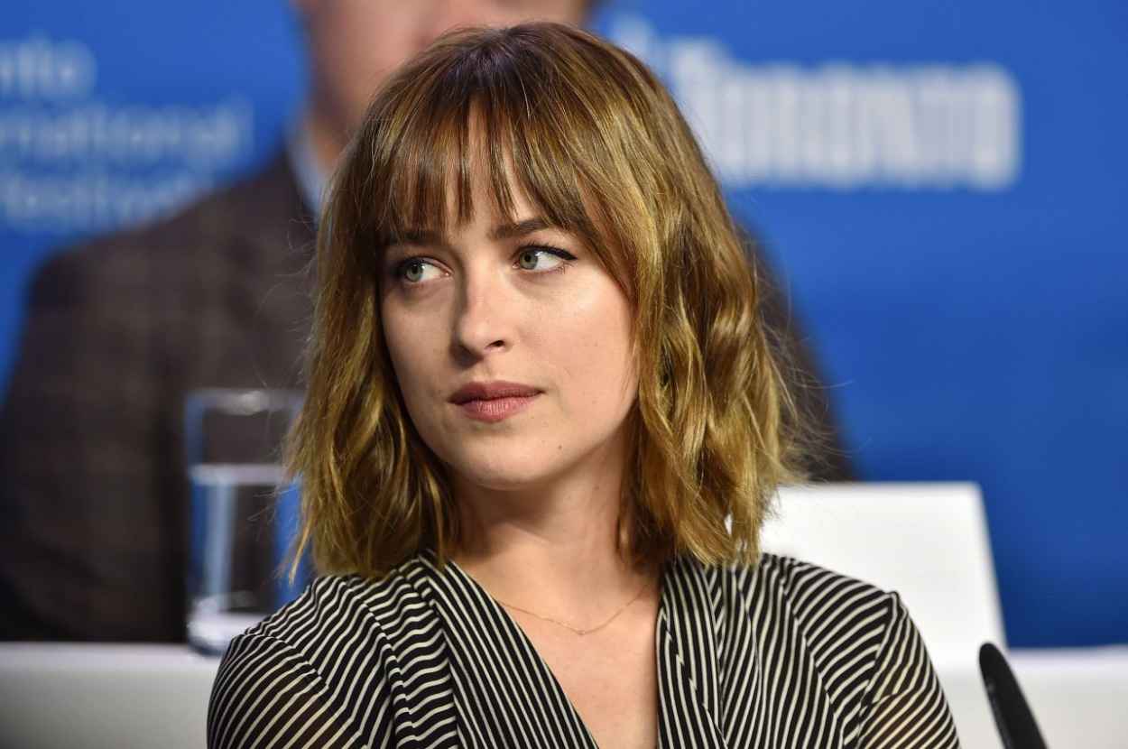 Dakota Johnson Black Mass Press Conference In Toronto 2015 Tiff 