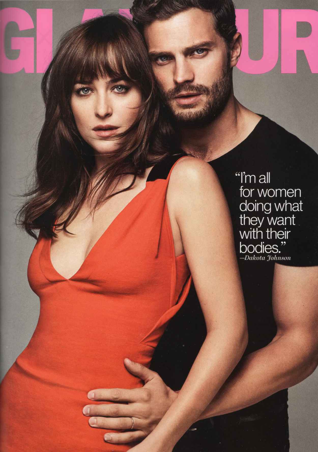 Dakota Johnson Glamour Magazine March 2015 Issue