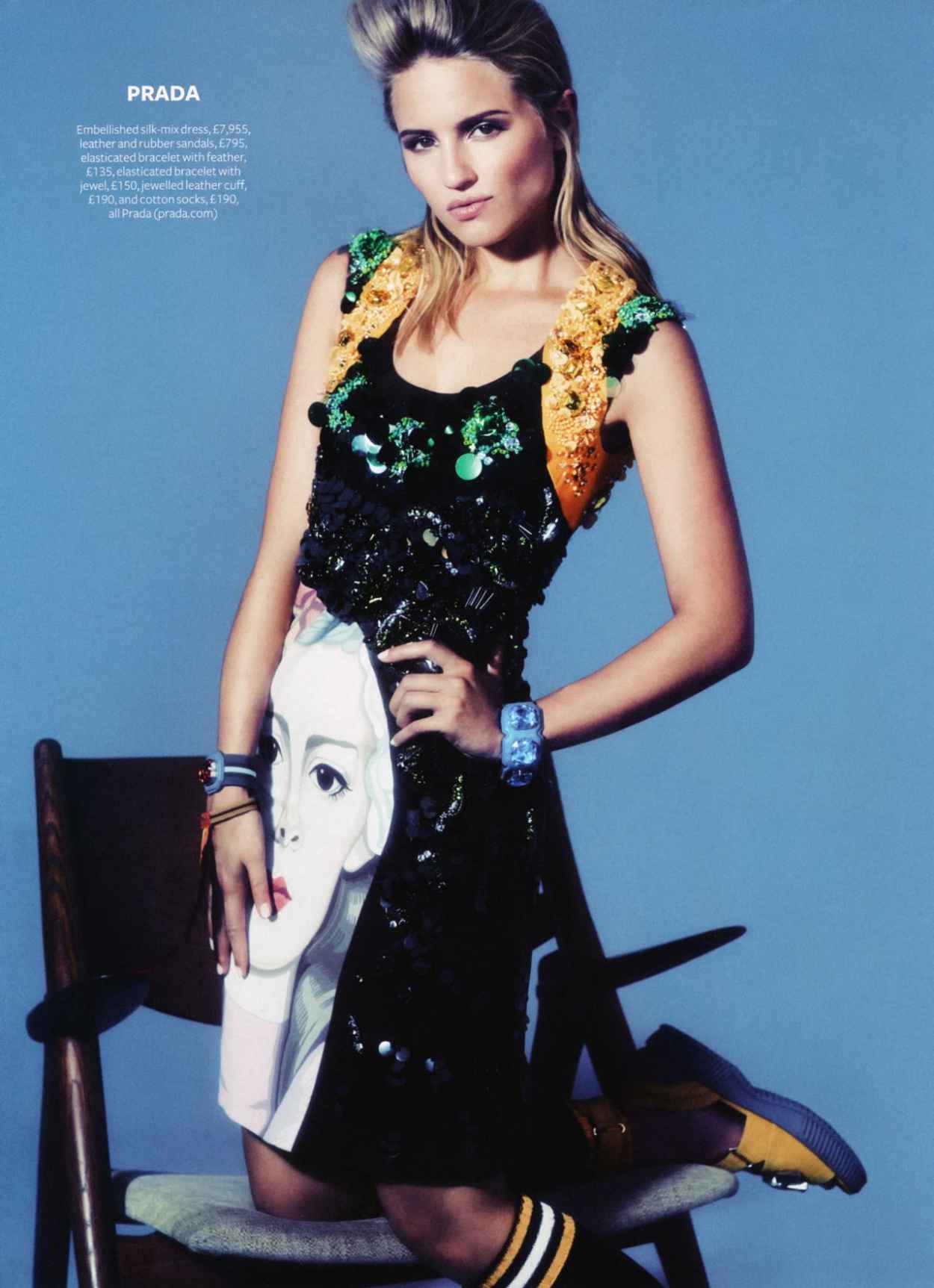 Dianna Agron – InStyle Magazine (UK) – February 2015 Issue – celebsla.com