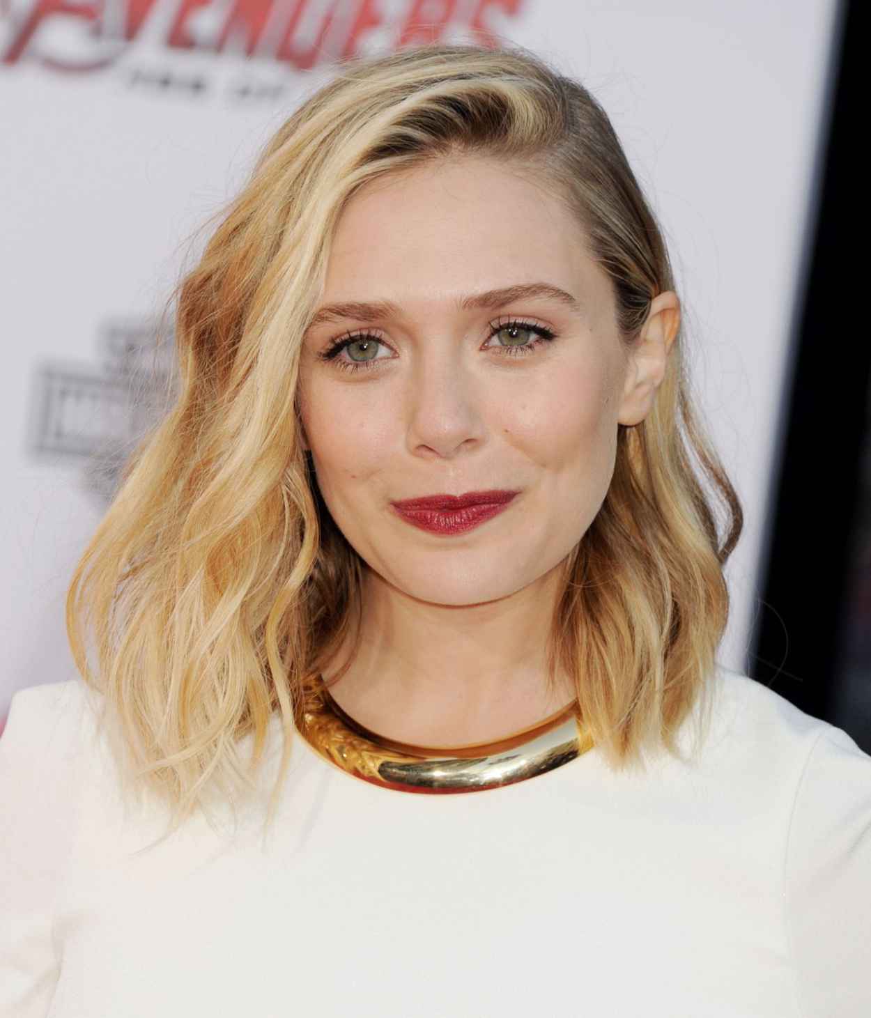 Elizabeth Olsen Avengers: Age Of Ultron Premiere in Hollywood ...