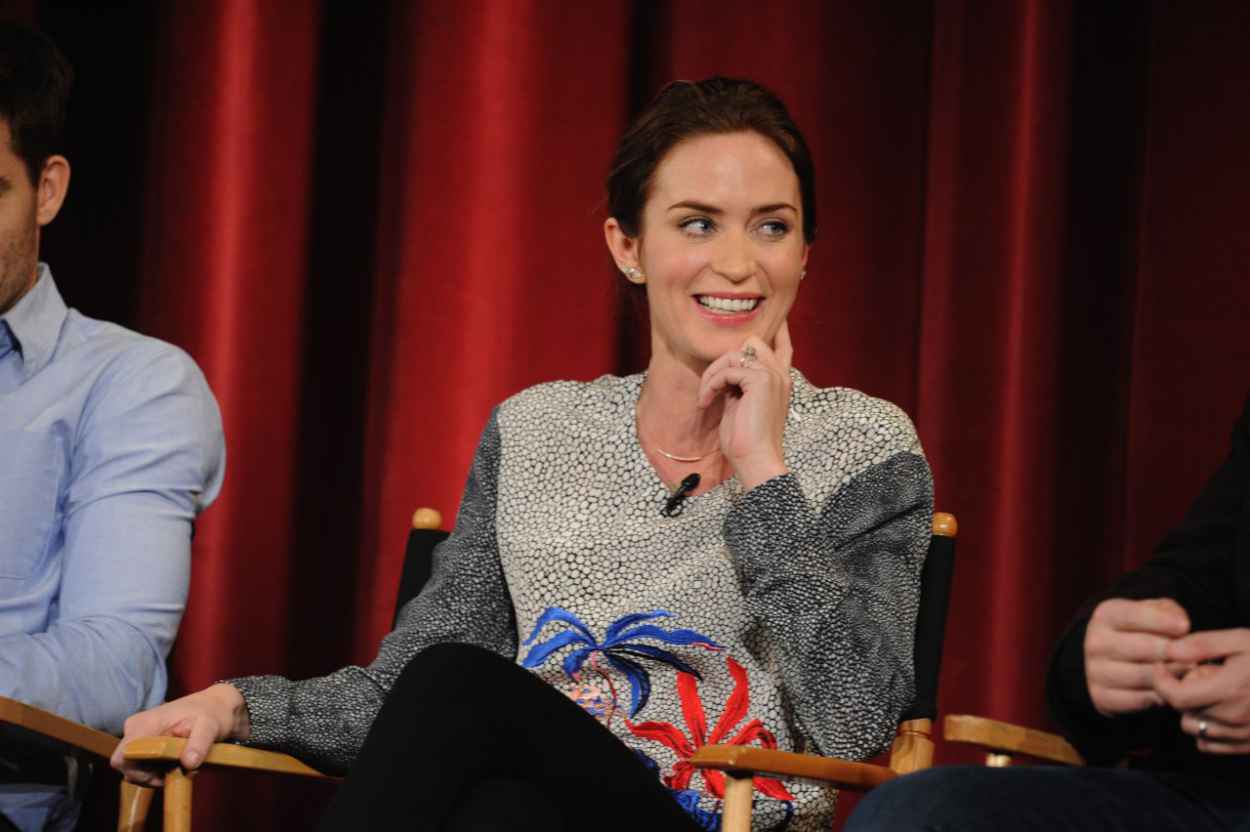 Emily Blunt - Into the Woods Q&A in New York City - November 2015-1
