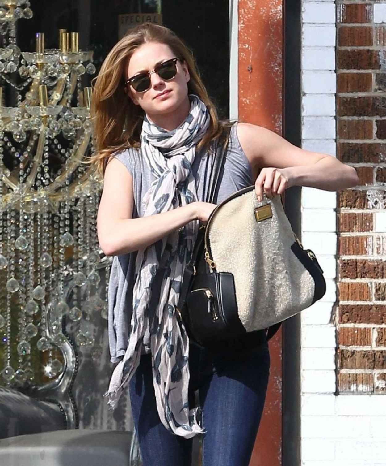 Emily VanCamp Casual Look – Out in Los Angeles, February 2015