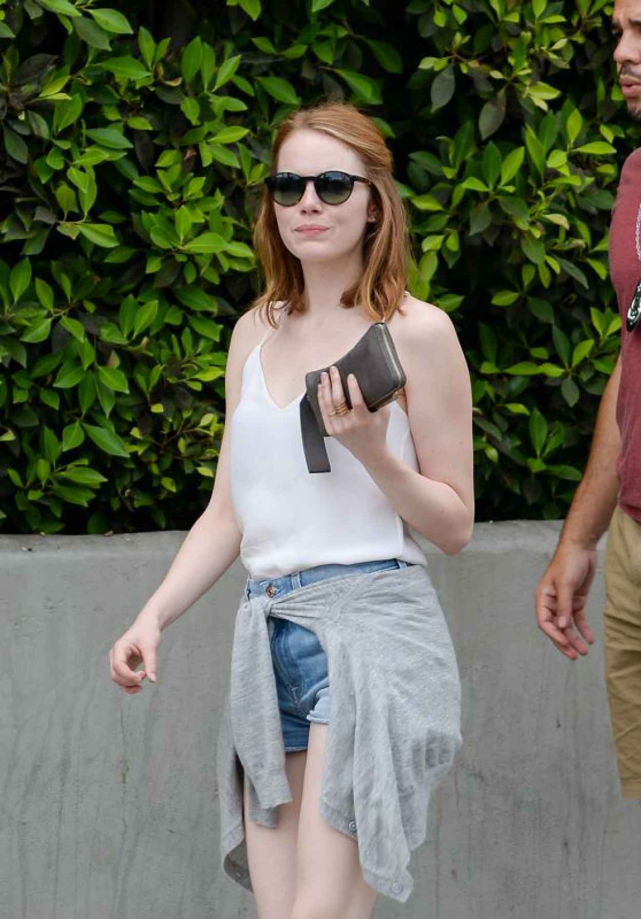 Emma Stone Street Style – Out in LA, September 2015.