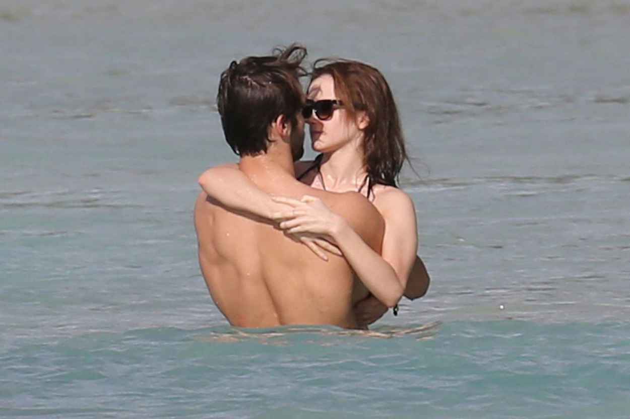 Emma Watson in a Bikini - With New Boyfriend on Holiday. January 2015-4
