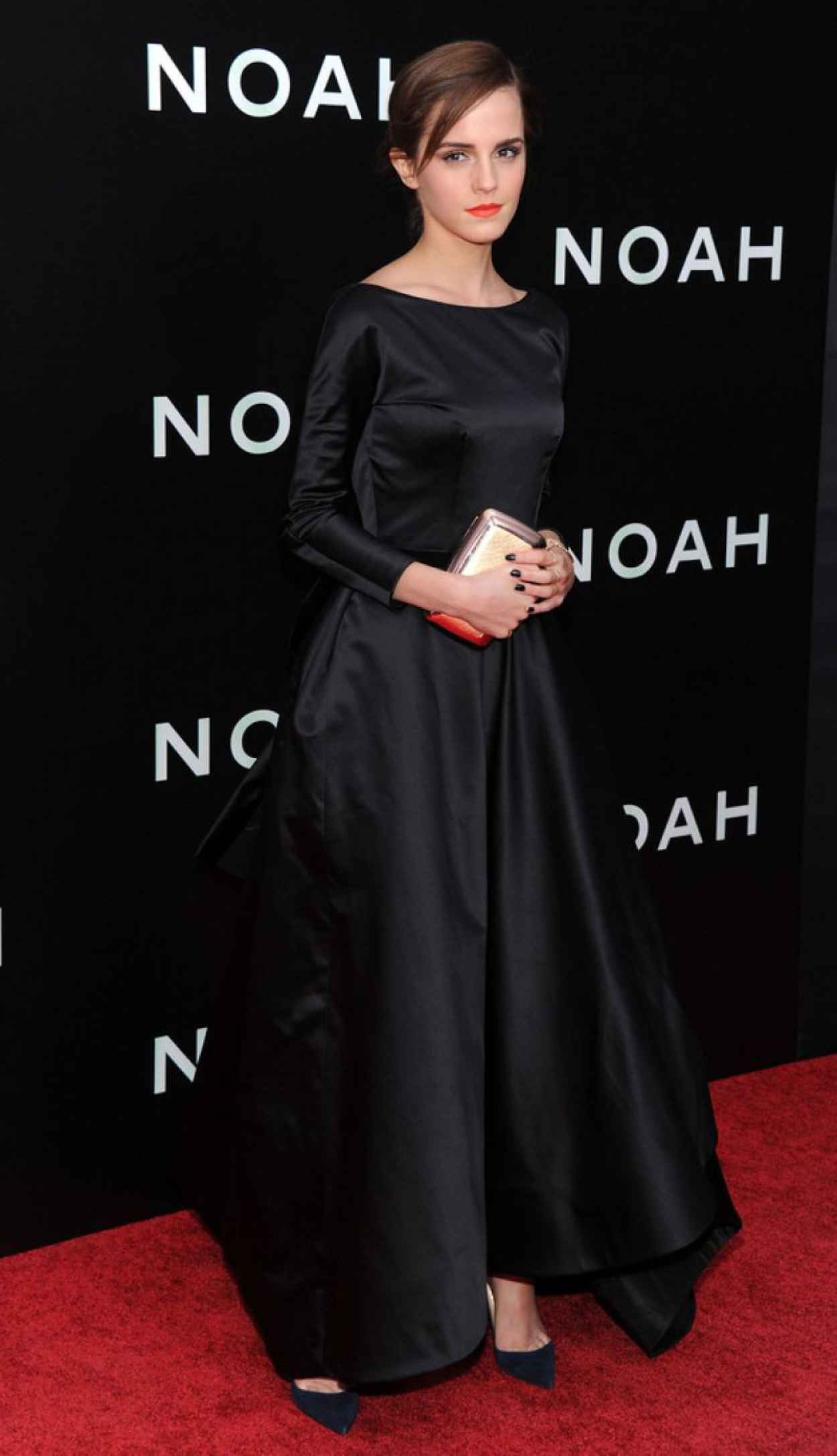Emma Watson on Red Carpet - Noah Premiere in New York City-3