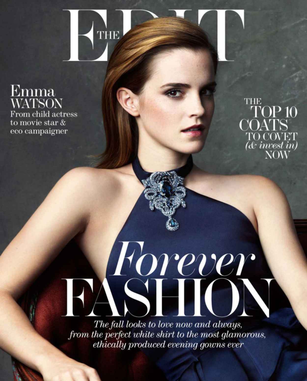 Emma Watson Photoshoot for THE EDIT Magazine (Bjorn Iooss) - September 19, 2015-1