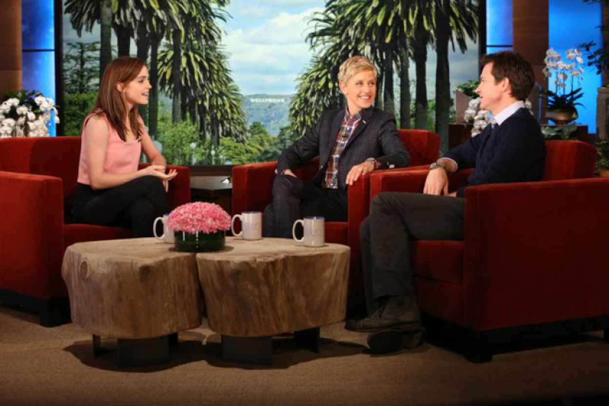 Emma Watson - The Ellen Show - March 2015-5