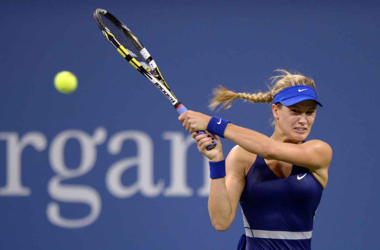 Eugenie Bouchard 2015 U.S. Open Tennis Tournament in New York City 3rd