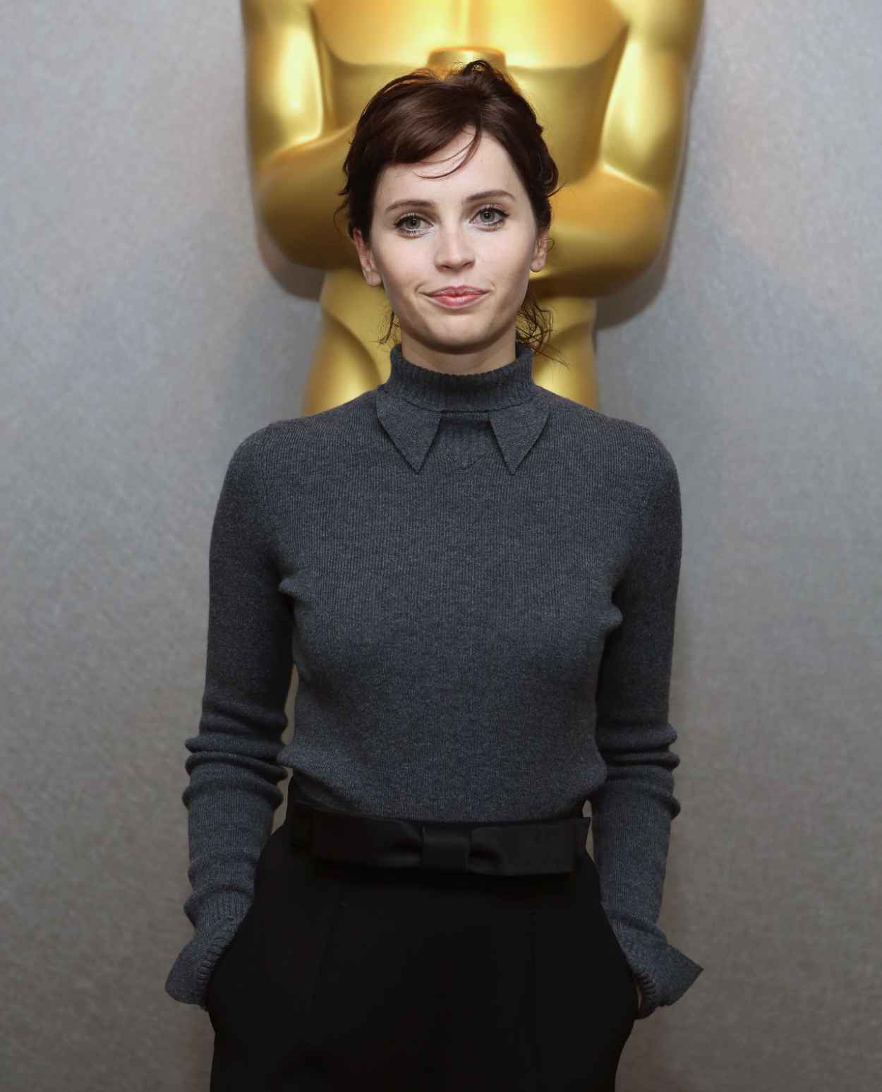 Felicity Jones The Theory Of Everything Screening In New York City 1 
