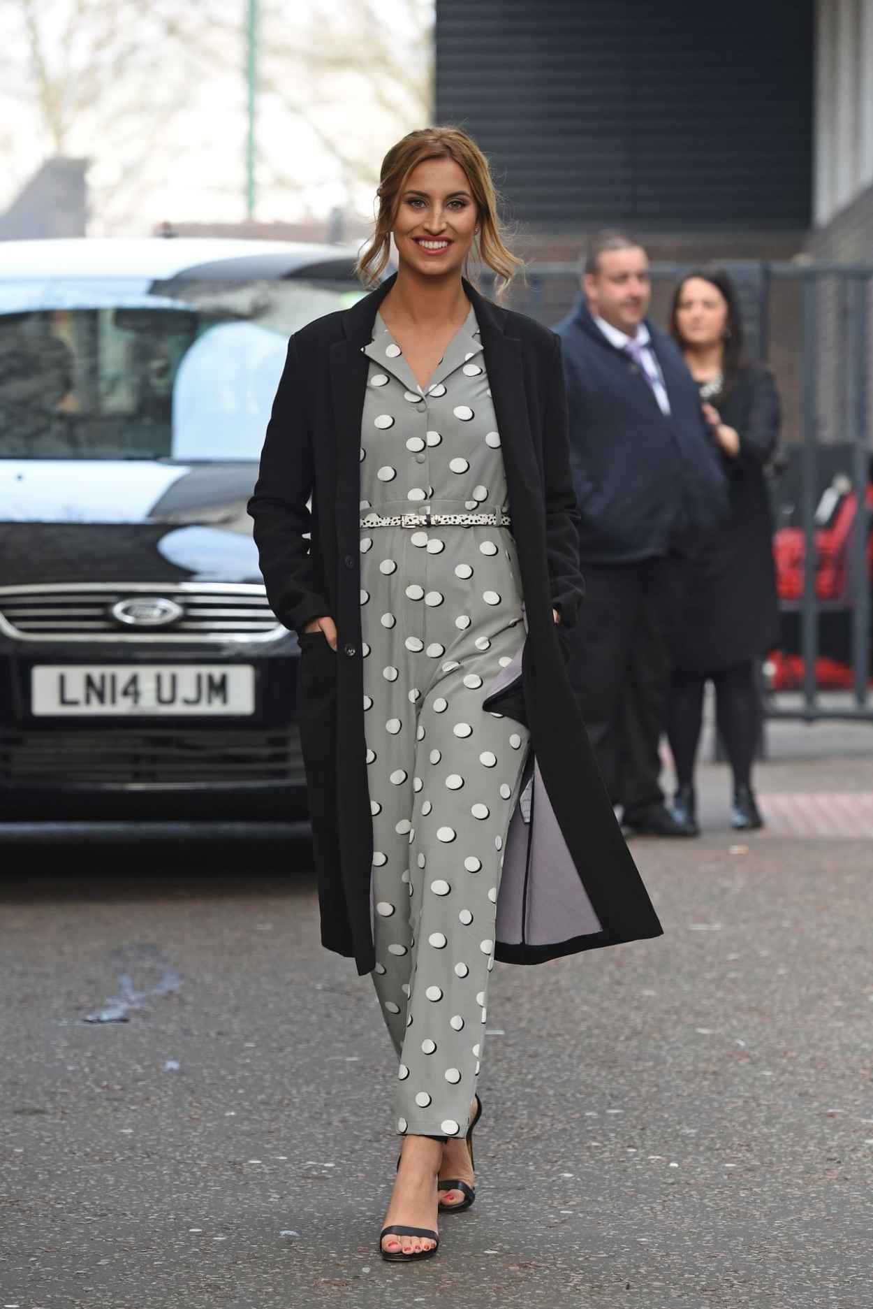 Ferne McCann Style – The London Studios, April 2015 – celebsla.com